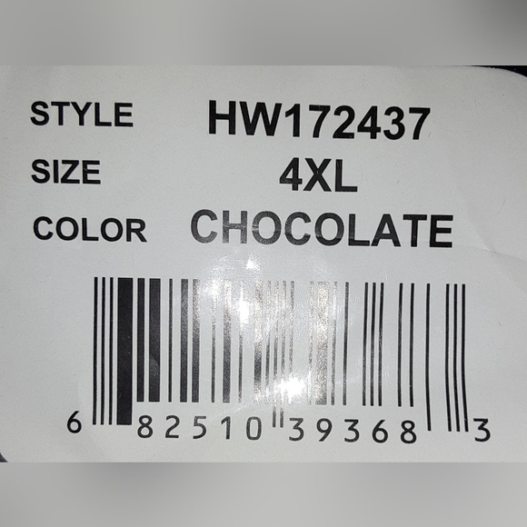 Sean John Big and Tall Plaid long sleeve button up shirt size 4XL - Picture 5 of 5